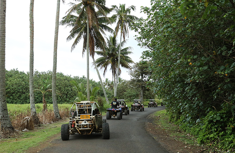 Mud Buggies : Rarotonga : Business News Photos : Richard Moore : Photographer